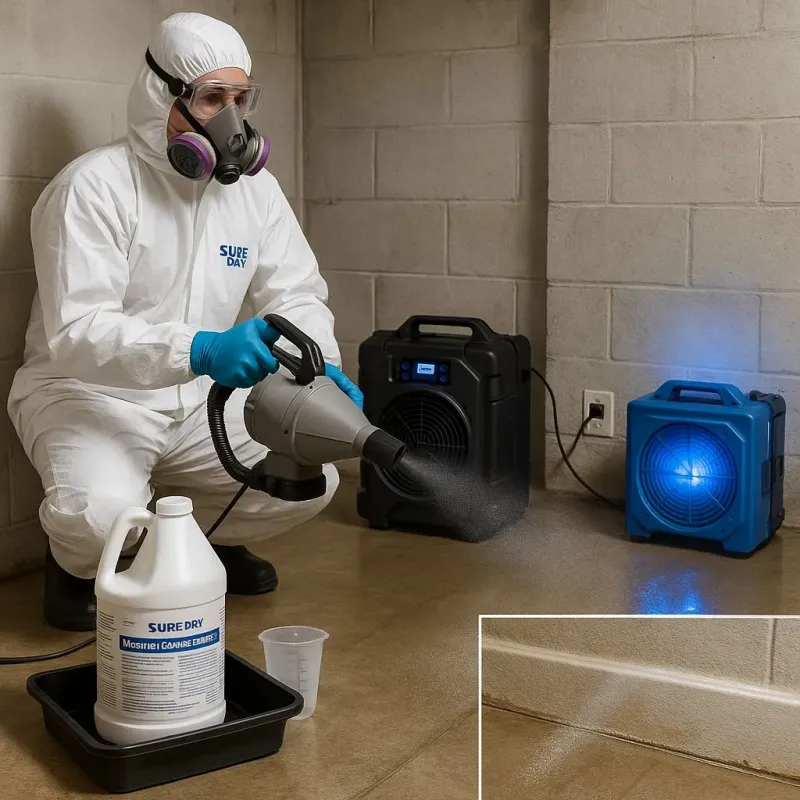 Sanitization and Odor Removal process in Beaverton, MI