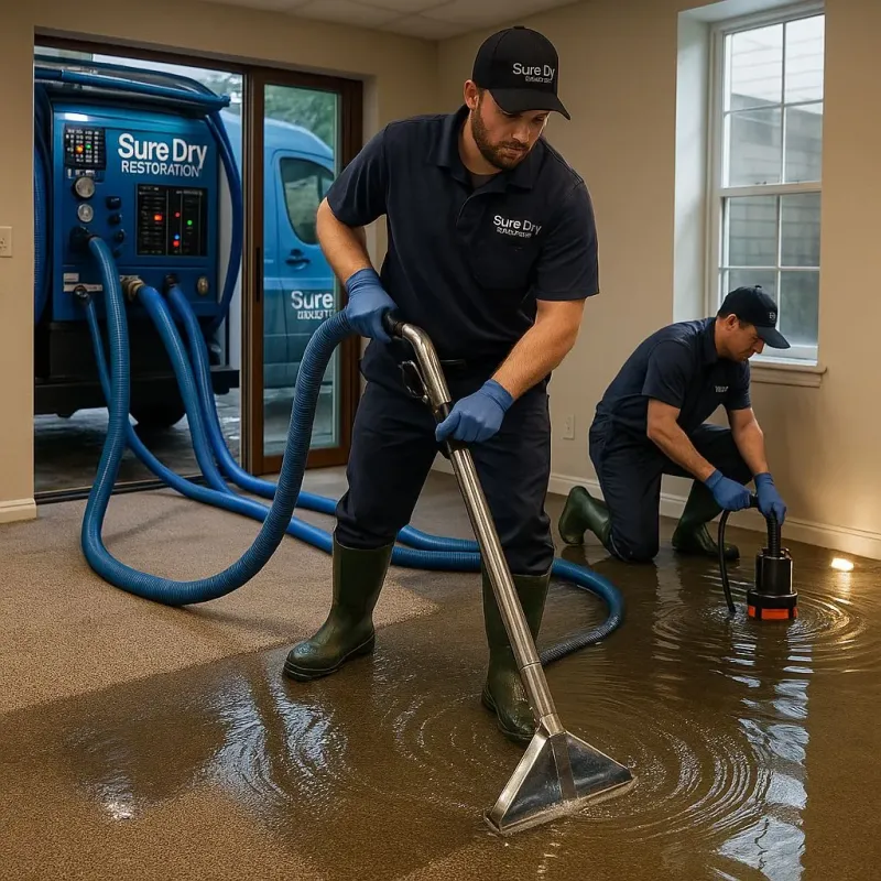 Water Extraction and Removal process in Beaverton, MI
